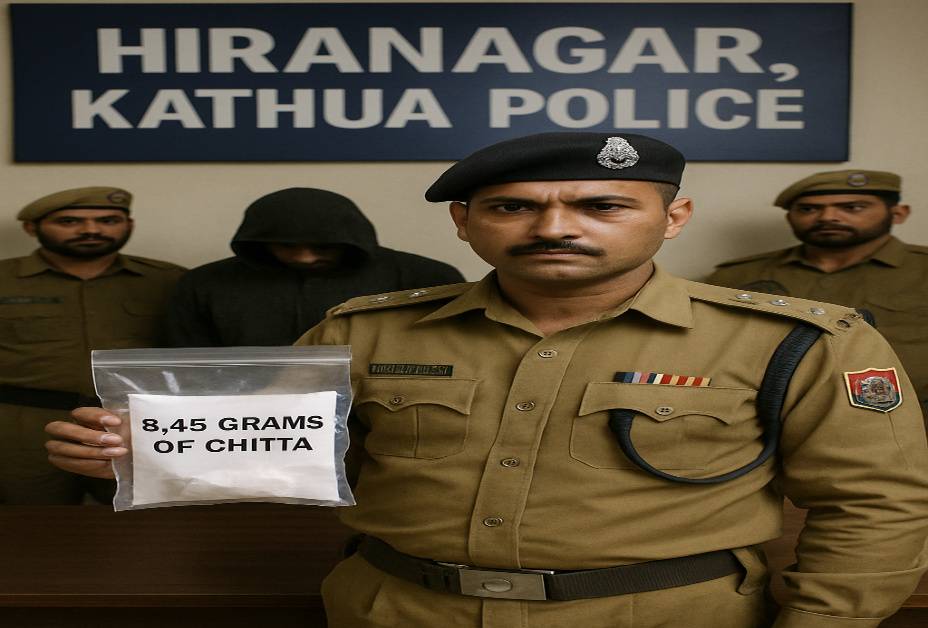 drug peddler arrested Hiranagar